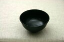 黒マット お茶碗 シンプルで定番の黒い飯碗なので和カフェにぴったり
