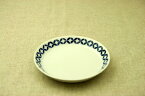 蒼宝（そうほう）　取り皿　青と白の反らし型4.5皿小皿　七宝　和食器　日本製　カネ定　蒼の器
