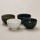 菊十草 13cm 小丼 1個 アイボリー/黒マット/窯変紺/深緑 お好み碗 どんぶり 菊型 ボウル 日本製 和食器 きくとくさ