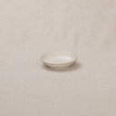 豆皿 削ぎ プレートS 10cm 小皿 アイボリー チタンマット 和食器 | 3.3丸皿 薬味皿 醤油皿 カフェ食器 カフェ風 おしゃれ かわいい ナチュラル 日本製 美濃焼 白