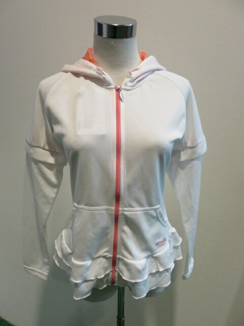 訳あり★未使用品 オークリー 【OAKLEY】レディース パーカー 579020JP S ホワイト【1473】