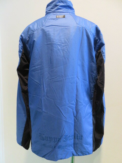 【送料無料】カッパ ブルゾン 中綿 上着 KG452OT13 LL ブルーレインウェア ポーチ付き ゴルフ ゴルフウェア kappa 【1668】