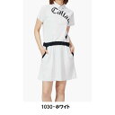 キャロウェイ 【 Callaway 】ゴルフ ロゴプリント ストレッチ ワンピースC22129201ホワイト LLサイズゴルフウェア レディース【2557】