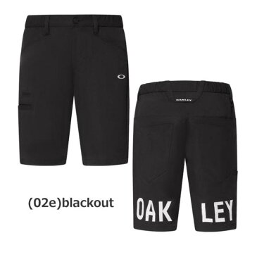 オークリー【 OAKLEY】ゴルフメンズ ADDICTIVE 6.0 ストレッチ ショートパンツ ハーフパンツ FOA406461 ブラック Lサイズゴルフウェア 【2581】