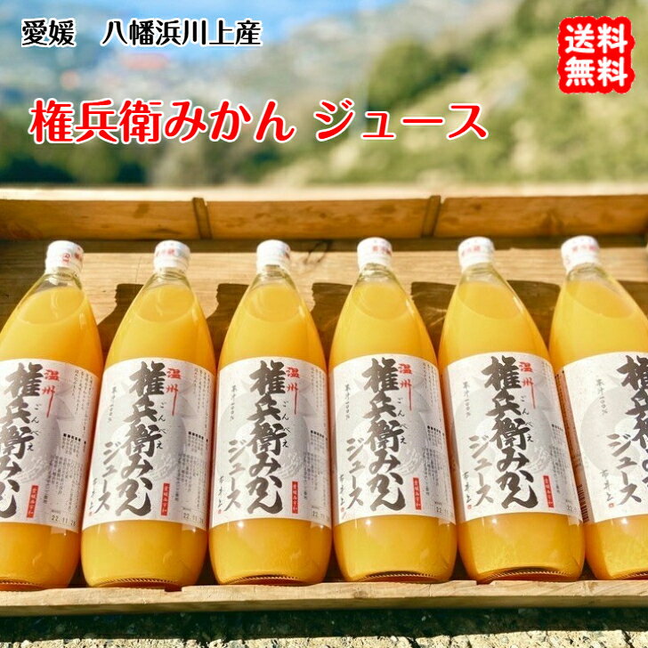 商品情報商品権兵衛みかんジュース　1000ml温州みかんの完熟した木成りを摘み取って果実のみを絞った無添加100%のジュースです。産地愛媛八幡浜川上産みかんの里の愛媛の海と空を望む天空の農地で大正時代から100年以上代々続く農地で育ったみかんです。愛媛での最高品質の収穫の農地です。宇和海を望む南側に面し豊富な太陽の光と潮風をたっぷりと浴びて、宇和海の太陽と潮風に育てられた美味しいみかんが育つ名産地です。賞味期限商品ラベルに記載保存方法直射日光を避け、常温で保存してください。営業日Webでのご注文は24時間受け付けております。店舗へのお問合せは、下記の時間帯にお願いいたします。　　平日　 9:00－17:00※土日祝祭日はお休みをいただいております。権兵衛みかんジュース 愛媛 八幡浜 川上産 農地直送 送料無料 宇和海の幸問屋 愛媛百貨店 木成り完熟みかんだけを絞った無添加100％ストレート果汁！ 8