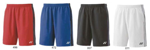 ヨネックス バドミントンウエア UNI ハーフパンツ 15187 ヨネックス バドミントンウエア UNI ハーフパンツ 15187