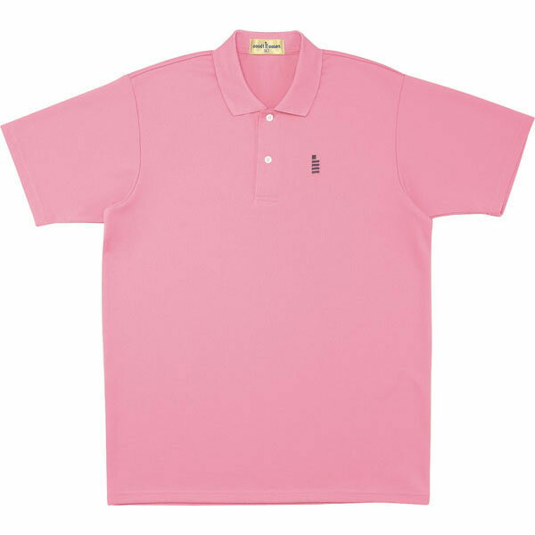 (ゴーセン)GOSEN ワンポイントポロシャツ T0808 （81）ピンク《ポストイン配達》