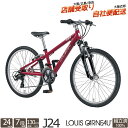 子供用自転車 マウンテンバイク ルイガノ J24 24インチ...