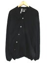 コムデギャルソンオムプリュス COMME des GARCONS HOMME PLUS 14AW カーディガン ホーリージャケット Holy Jacket 斜行 長袖 S ブラック 黒 秋 冬 メンズ 【中古】【ベクトル 古着】 171018 ブランド古着ベクトルプレミアム店
