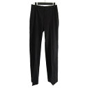 【中古】マックスマーラ MAX MARA ウールパンツ センタープレス カシゴラ混 チャコールグレー 38 レディース 【ベクトル 古着】 250128
