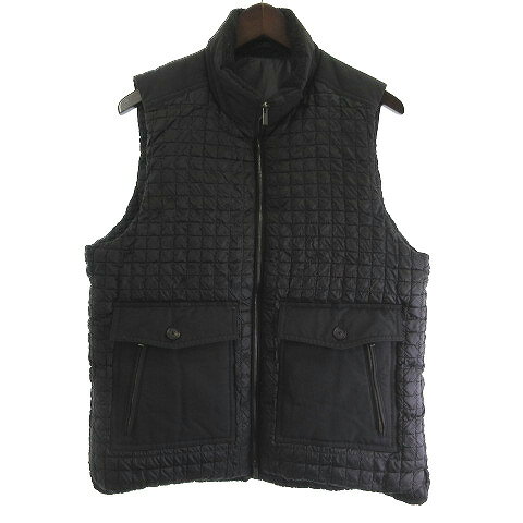 【中古】ジョセフオム JOSEPH HOMME ダウンベスト キルティング 黒 ブラック 46 メンズ 【ベクトル 古着】 250219 【中古】ジョセフオム JOSEPH HOMME ダウンベスト キルティング 黒 ブラック 46 メンズ 【ベクトル 古着】 250219