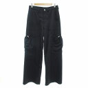 【中古】ロージーモンスター ROSY MONSTER 美品 kinchak cargo pants カーゴパンツ スラックス M 紺 /JS レディース 【ベク...