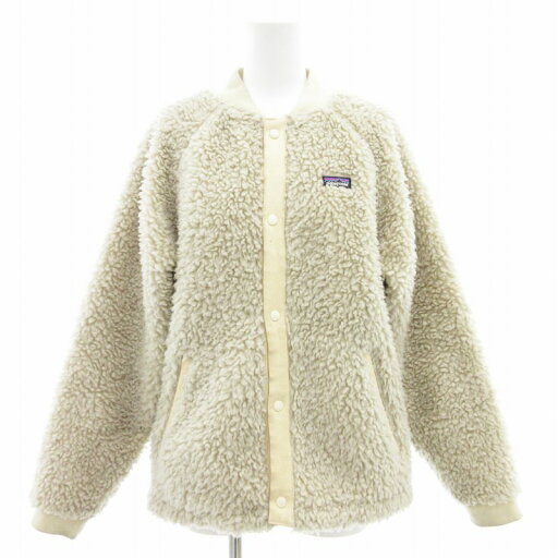 【中古】パタゴニア Patagonia ボアジャケット ブルゾン スナップボタン ロゴ XXL ベージュ /GV レディース 【ベクトル 古着】 250415 【中古】パタゴニア Patagonia ボアジャケット ブルゾン スナップボタン ロゴ XXL ベージュ /GV レディース 【ベクトル 古着】 250415