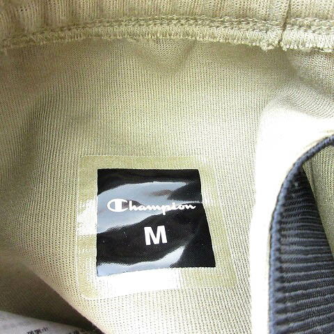 【中古】チャンピオン CHAMPION C3-Y225 スウェットパンツ ブラックエディション カーキ M メンズ 【ベクトル 古着】 250426