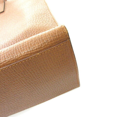【中古】ロエベ LOEWE トートバッグ ハンドバッグ レザー ブラウン 茶 ☆AA★ レディース 【ベクトル 古着】 250603