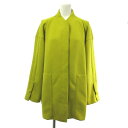 【中古】ヒロココシノ HIROKO KOSHINO ジャケット ポンチ生地 マスタード 38 レディース 【ベクトル 古着】 250715