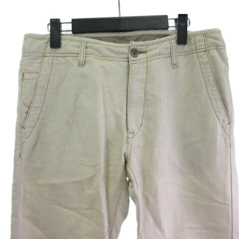 【中古】ジョセフ JOSEPH CAMBRIDGE パンツ リネン コットン ベージュ 32 メンズ 【ベクトル 古着】 250829
