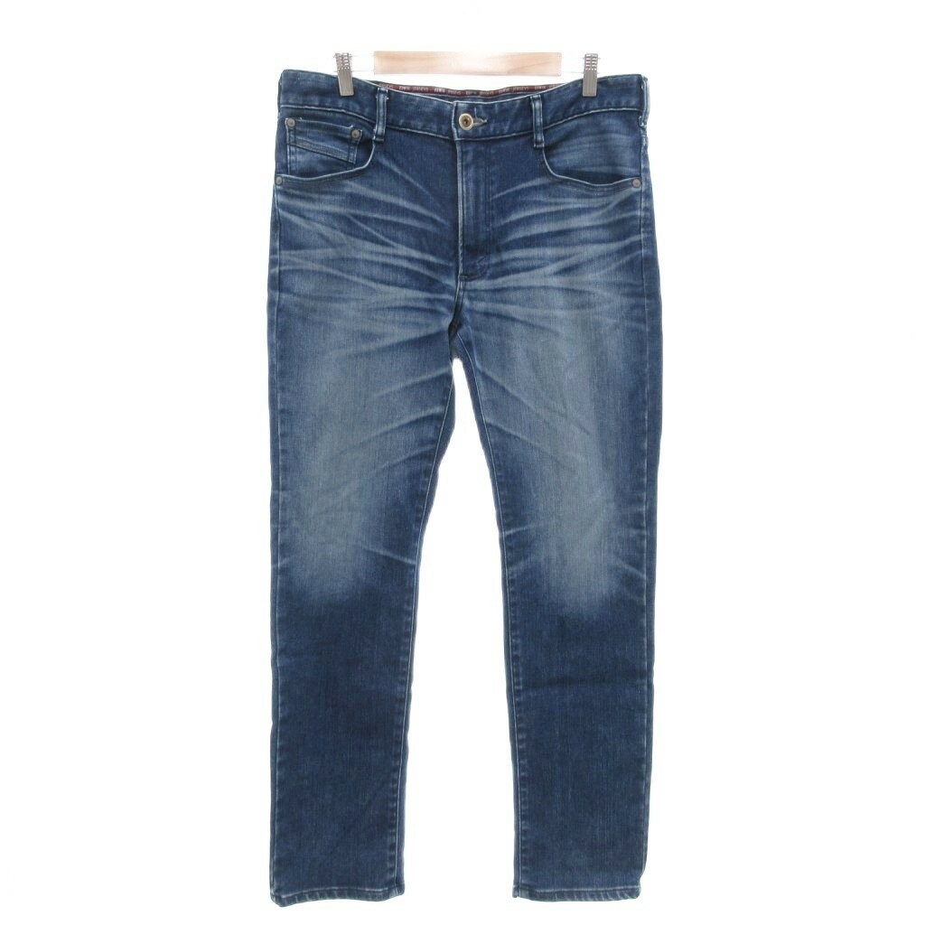 【中古】エドウィン EDWIN JERSEYS ER32 デニムパンツ ジーンズ L スリムテーパード ロゴ インディゴブルー /AE メンズ 【ベクトル 古着】 251113