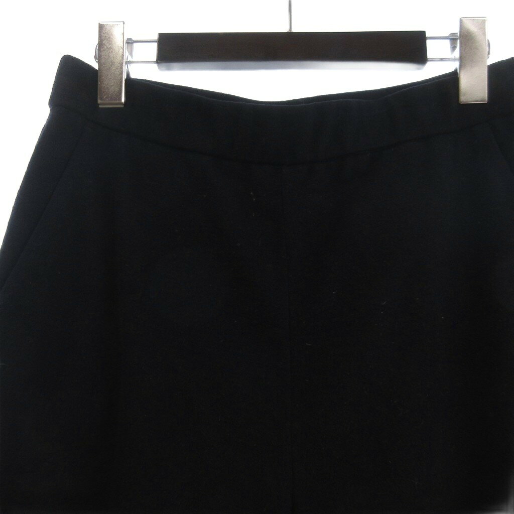 【中古】ギャルリーヴィー GALERIE VIE トゥモローランド ワイドパンツ イージー ウール 36 紺 ネイビー レディース 【ベクトル 古着】 260323 — vista 3