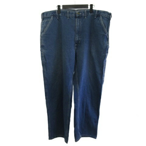[Used] Carhartt Wide Denim Jeans D13 DST Blue 44 ■GY28 ☆AA Men's [Vector Used Clothing] 260425