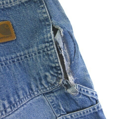 【中古】カーハート carhartt ワイド デニムパンツ ジーンズ D13 DST ブルー 44 ■GY28 ☆AA★ メンズ 【ベクトル 古着】 260425