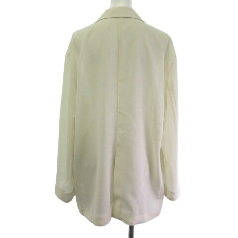 【中古】ミラオーウェン Mila Owen 26SS 09WFJ261308 シアーテーラードジャケット 1B アイボリー F レディース 【ベクトル 古着】 260523 auc-vector-20942896 ブランド古着の買取販売ベクトル サンプル画像3