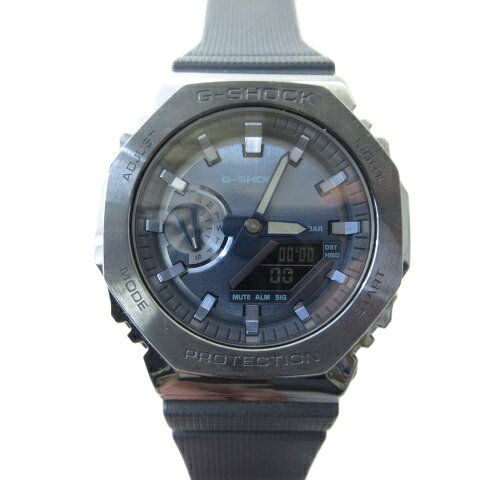 【中古】カシオジーショック CASIO G-SHOCK GM-2100N-2AJF 腕時計 ウォッチ 八角形 ネイビー 紺 メンズ 【ベクトル 古着】 260710