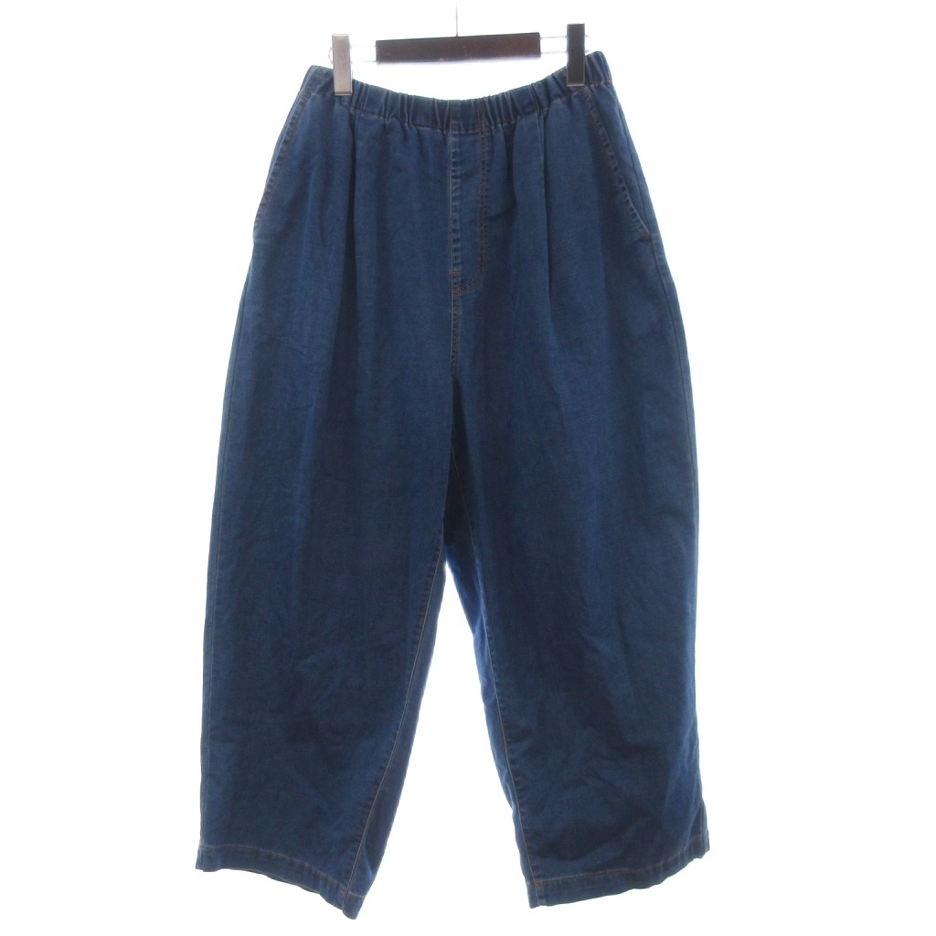 【中古】スーパーハッカ SUPER HAKKA デニム パンツ ワイド イージー M 青 ブルー レディース 【ベクトル 古着】 260721ブランドスーパーハッカ SUPER HAKKA表記サイズM実寸サイズウエスト：70-90cm　もも幅：40cm　裾幅：25cm　股上：35cm　股下：57cm　　素材綿、ポリエステル、ポリウレタン色青 ブルー状態色褪せや毛羽立ち感はありますが、その他に目立ったダメージはなく、問題なくご使用いただける商品です。 ※あくまでも中古品ですので掲載写真や記載内容をご確認いただき、ご理解の上ご購入ください。商品のお問い合わせの回答を休止しております。＊各商品ページの商品詳細等をご確認の上ご購入ください。【中古】スーパーハッカ SUPER HAKKA デニム パンツ ワイド イージー M 青 ブルー レディース 【ベクトル 古着】 260721状態ランク　”AB”詳細については、下記および「状態ランクについて」ページをご覧ください。未使用・新品の商品ほぼ新品同様の商品使用感が少なく、かなり状態の良い商品使用感はあるが、傷や汚れの少ない商品使用感の他、傷や汚れが見られる商品かなり大きな傷みがある難あり商品※S〜CランクはUSED品となりますので、使用感をご理解の上でご入札下さい。状態ランクについてinformationブランドスーパーハッカ SUPER HAKKA表記サイズM実寸サイズウエスト：70-90cm　もも幅：40cm　裾幅：25cm　股上：35cm　股下：57cm　　素材綿、ポリエステル、ポリウレタン色青 ブルー状態色褪せや毛羽立ち感はありますが、その他に目立ったダメージはなく、問題なくご使用いただける商品です。 ※あくまでも中古品ですので掲載写真や記載内容をご確認いただき、ご理解の上ご購入ください。商品のお問い合わせの回答を休止しております。＊各商品ページの商品詳細等をご確認の上ご購入ください。本商品は一点物です他サイトや店舗にて販売している商品です。多少のお時間差にて欠品になることもございます。予めご了承頂ますようお願い致します。ベクトル・サイズガイドはこちらこの商品と同じブランドの商品を見る