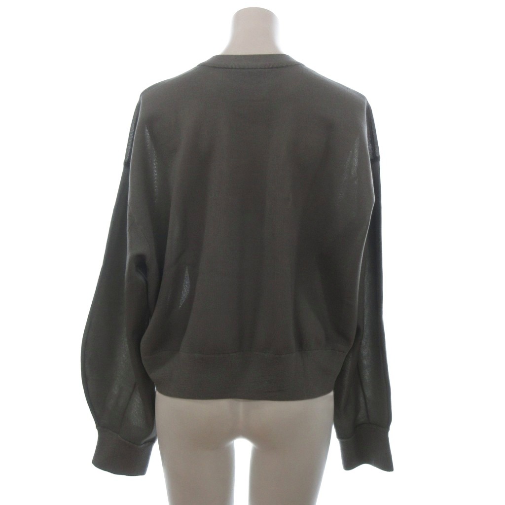 【中古】ミラオーウェン Mila Owen 構築シルエットトレーナー見えシアーニット 長袖 クルーネック ONE SIZE グレー レディース 【ベクトル 古着】 260730 auc-vector-21161788 ブランド古着の買取販売ベクトル サンプル画像3