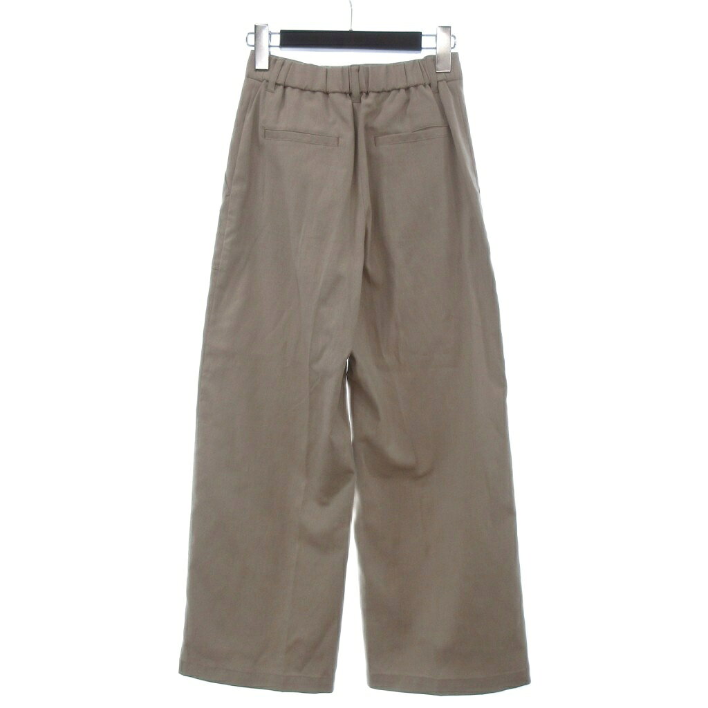 【中古】23区 オンワード樫山 美品 25SS ボディシェルドライオックス ベイカー パンツ PRWSGM0606 32 ベージュ レディース 【ベクトル 古着】 260724 auc-vector-21148692 ブランド古着の買取販売ベクトル サンプル画像2