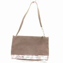 【中古】ヴァネッサブリューノ vanessabruno ハンドバッグ キャンバス スパンコール 茶 ブラウン 鞄 ■GY18 レディース 【ベクトル 古着】 2...