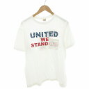 【中古】スタンダード カリフォルニア STANDARD CALIFORNIA プリントTシャツ カットソー 半袖 L 白 ホワイト /FT ■GY03 メンズ ...