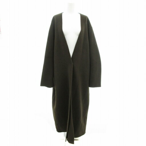 【中古】シティショップ CITYSHOP リバーコート ロング REVER COAT LONG ノーカラー 38 茶 ブラウン 22020042901030 /GV ■GY03 レディース 【ベクトル 古着】 250331 【中古】シティショップ CITYSHOP リバーコート ロング REVER COAT LONG ノーカラー 38 茶 ブラウン 22020042901030 /GV ■GY03 レディース 【ベクトル 古着】 250331