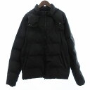 【中古】ジョンブル JOHNBULL 中綿ジャケット ブルゾン ジップアップ フード 16691NS 黒 ブラック L メンズ 【ベクトル 古着】 250401(4)