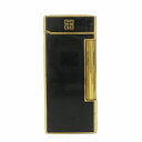 【中古】ジバンシィ GIVENCHY ガスライター ローラー式 ロゴ 黒 ブラック ■GY11 ジャンク その他 【ベクトル 古着】 250507