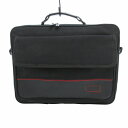 【中古】ターガス Targus PCバッグ ブリーフケース ショルダー ビジネス ロゴ パッチ 黒 ブラック /HO ■GY99 メンズ 【ベクトル 古着】 2...