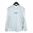 【中古】ディースクエアード DSQUARED2 22SS Tシャツ カットソー 長袖 プリント S74GD1006 白 ホワイト M メンズ 【ベクトル 古着】 250529