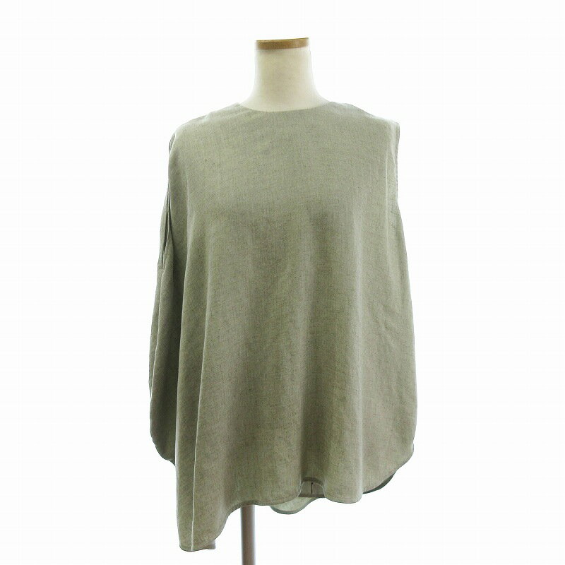 美品 23ss エンフォルド ヘキサゴン アシンメトリーカットソー ソフト天竺 002-902507160007_1.jpg