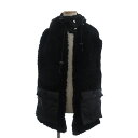 【中古】マルニ MARNI ティペット フード ムートン ナイロン 黒 ブラック 小物 レディース 【ベクトル 古着】 250805