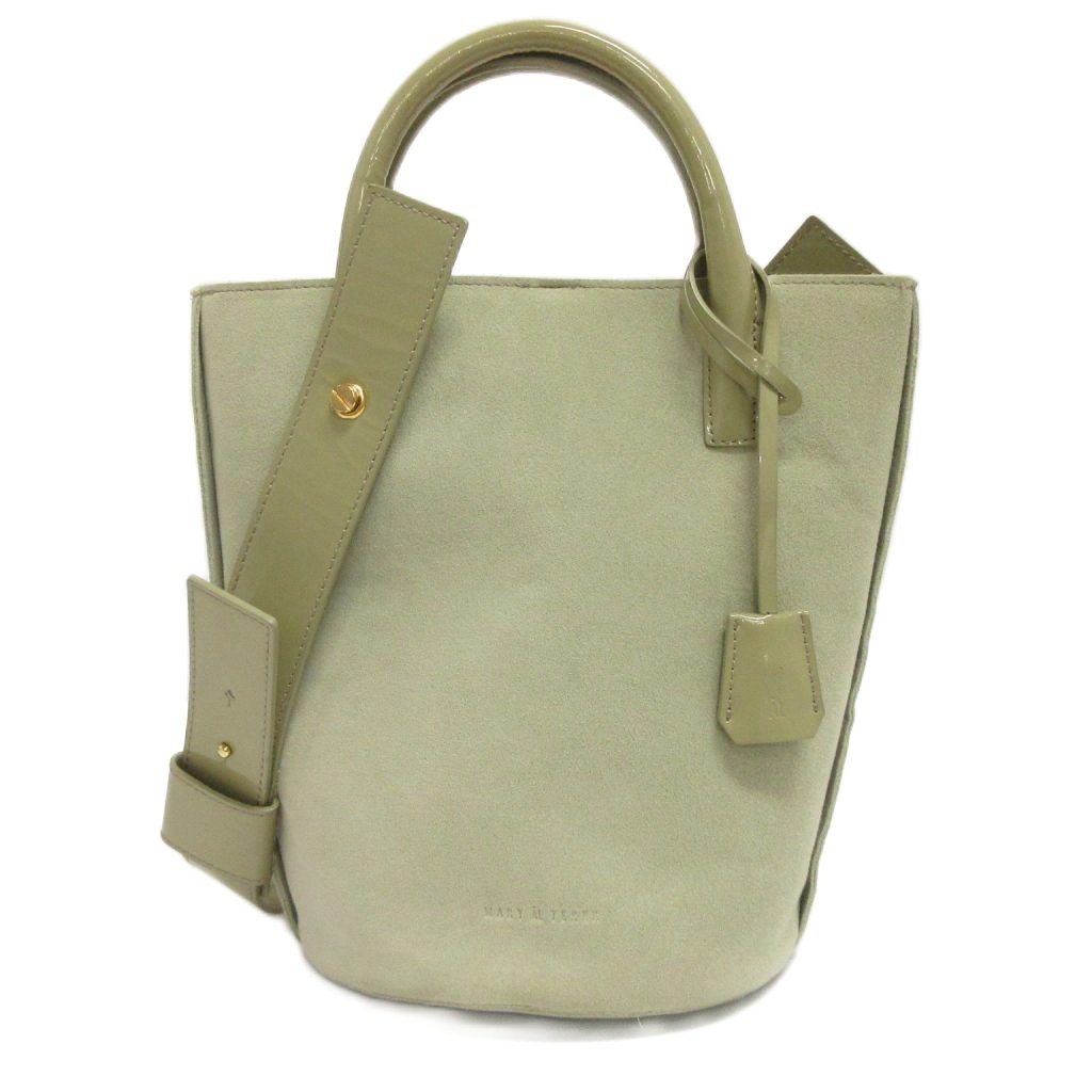 楽天ブランド古着の買取販売ベクトル【中古】メアリオルターナ MARY AL TERNA トートバッグ ハンド 肩がけ スエード 緑 グリーン 鞄 レディース 【ベクトル 古着】 250825