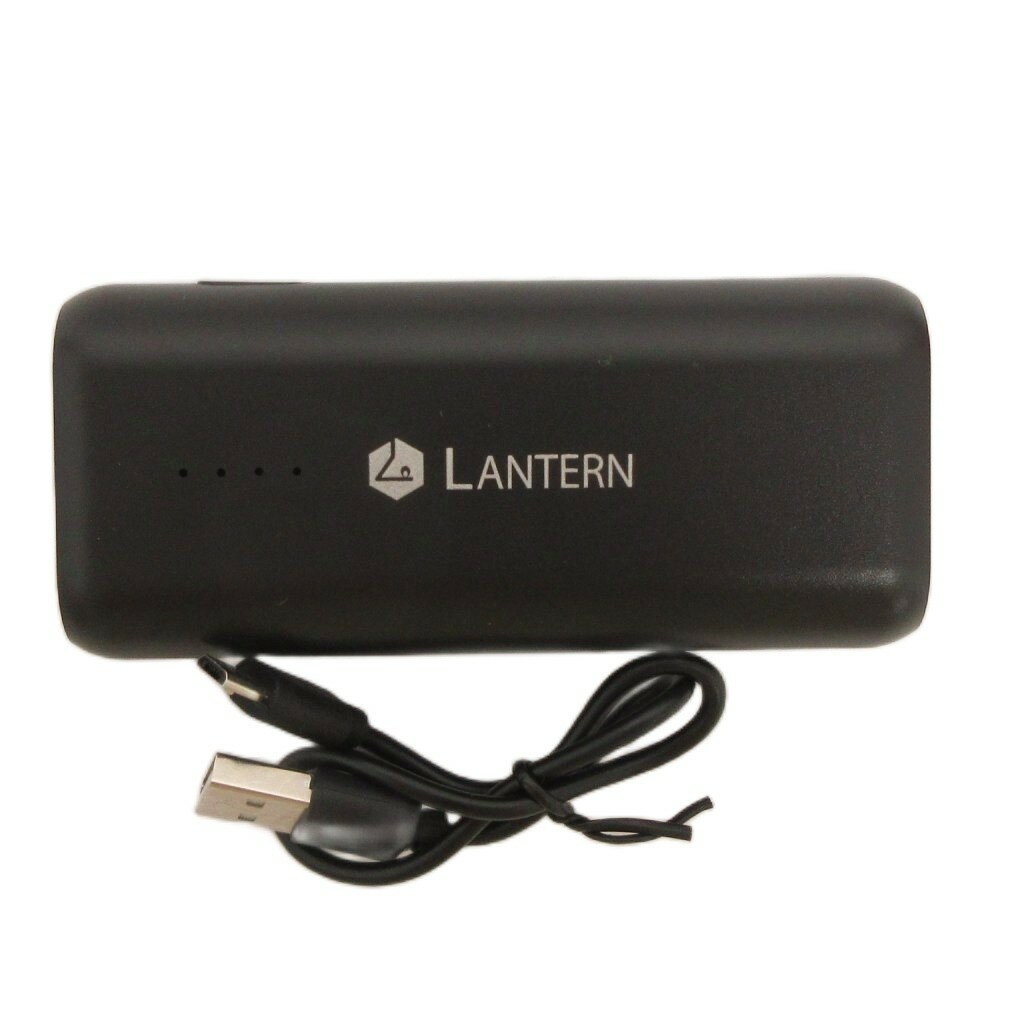 【中古】ランタン LANTERN リチウム電池 パワーバンク モバイルバッテリー 電子機器アクセサリー ケーブル 黒 ブラック その他 【ベクトル 古着】 250903