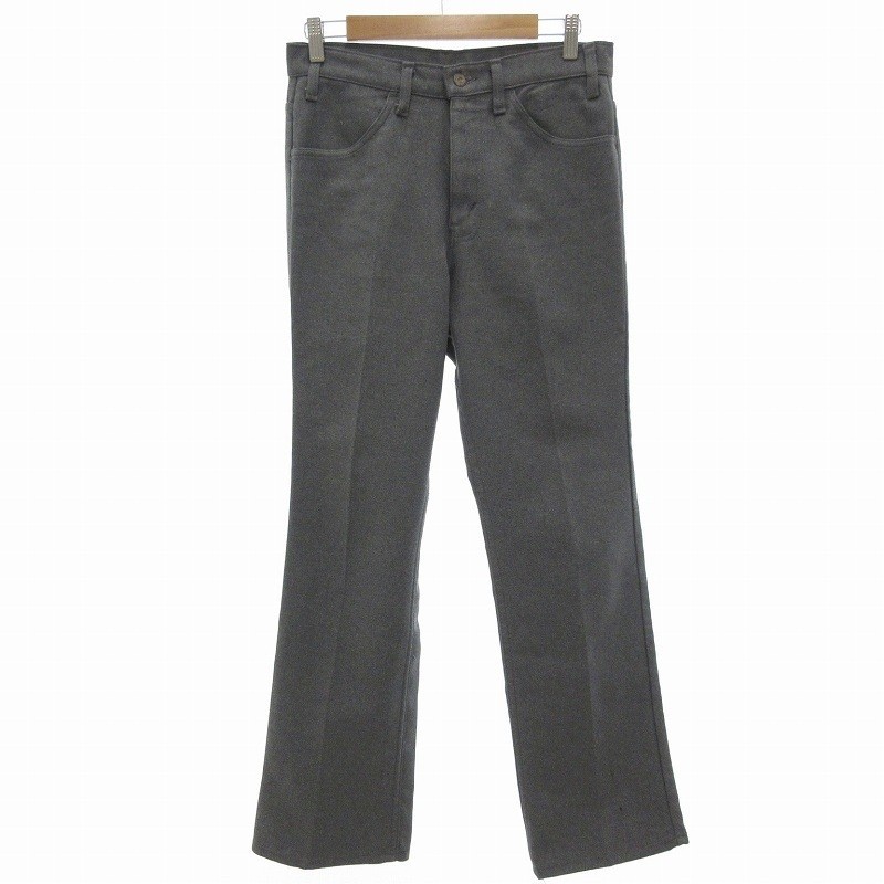 【中古】リーバイス Levi's ヴィンテージ スタプレ STA-PREST パンツ スラックス ストレート SCOVILLジップ USA製 W31 L30 グレー /UO メンズ 【ベクトル 古着】 251130