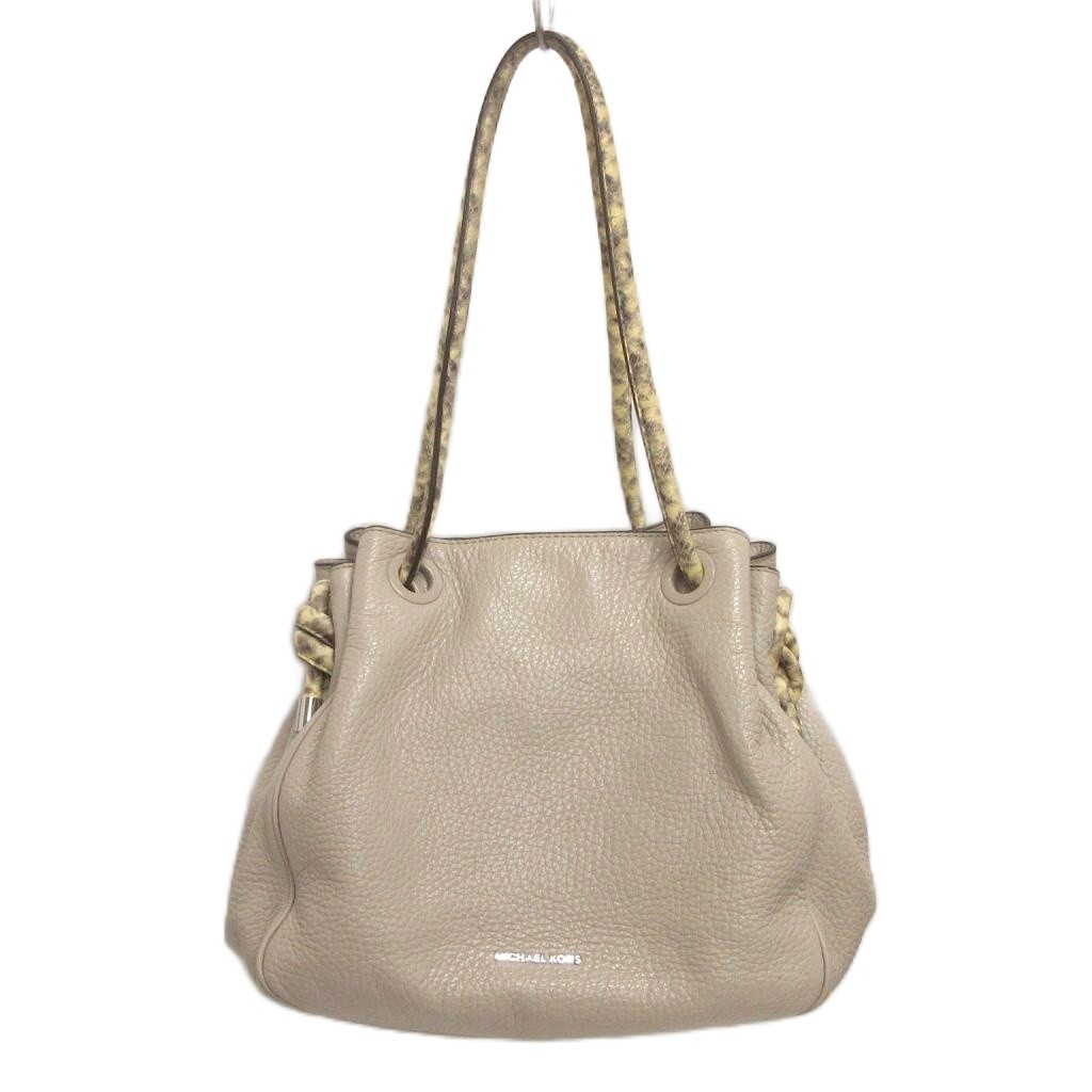 良品 MICHAEL KORS ハンドバッグ レザー ベージュ 巾着 楽天市場】マイケルコース バッグ 巾着の通販