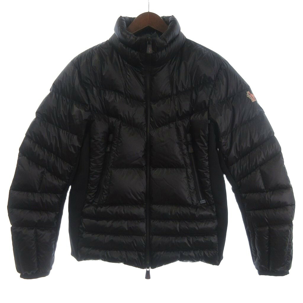 モンクレール MONCLER グルノーブル GRENOBLE CANMORE GIUBBOTTO ダウンジャケット G20971A50400 53071 ジップアップ 1 黒 ブラック メンズ  260323