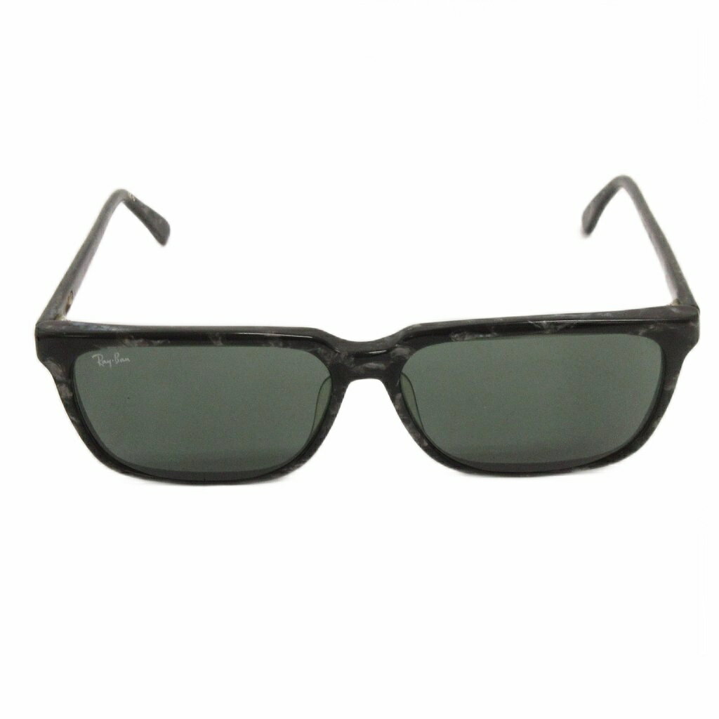 【中古】レイバン RAY BAN ヴィンテージ Traditionals Madison サングラス カラーレンズ 総柄 黒 ブラック 58□15 アイウェア ☆AA★ メンズ 【ベクトル 古着】 260422