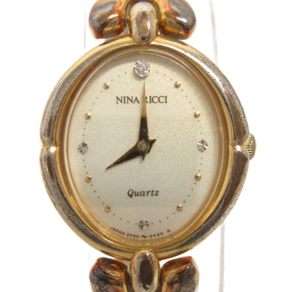 【中古】ニナリッチ NINA RICCI 腕時計