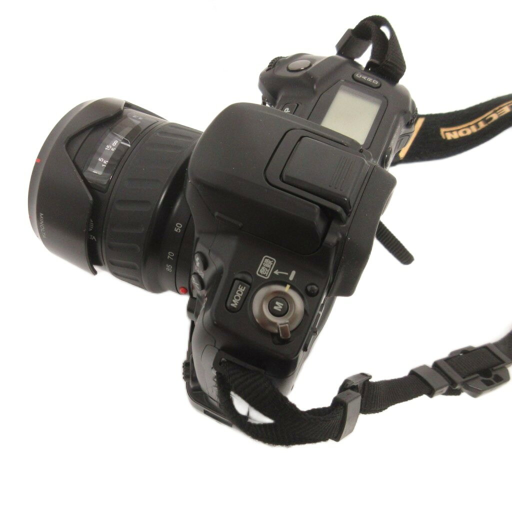 ブランド古着の買取販売ベクトルの【中古】ミノルタ MINOLTA 35mm フィルム 一眼レフ カメラ a707si ストロボ付き PROGRAM 3500XI 黒 ブラック ジャンク その他 【ベクトル 古着】 260430｜アングル3