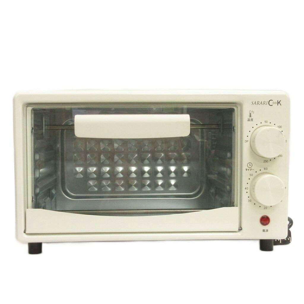 【中古】未使用品 オーブントースター SARAI COOK toaster oven SK-104 白 オフホワイト キッチン家電 その他 【ベクトル 古着】 260509