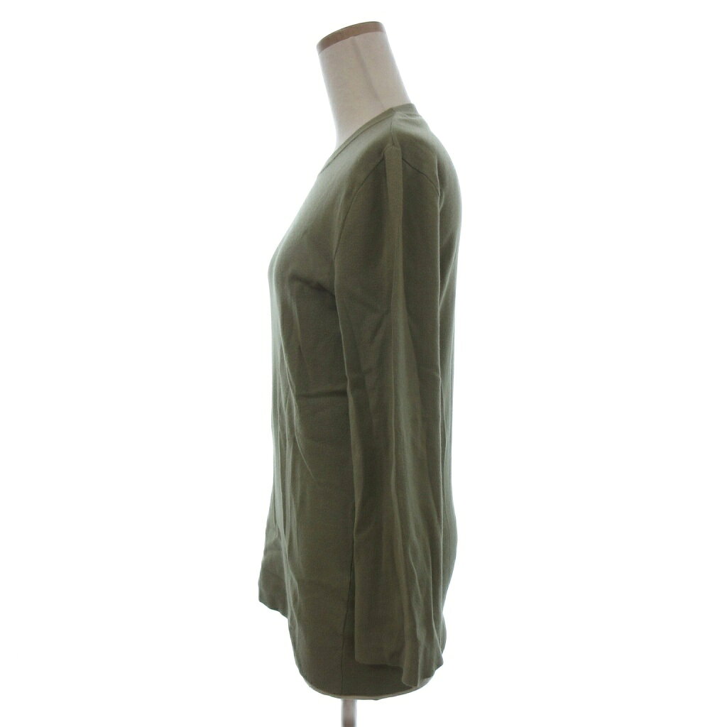 【中古】ミラオーウェン Mila Owen ニット セーター 長袖 無地 緑 グリーン 0 レディース 【ベクトル 古着】 260522 auc-vector-20942780 ブランド古着の買取販売ベクトル サンプル画像2
