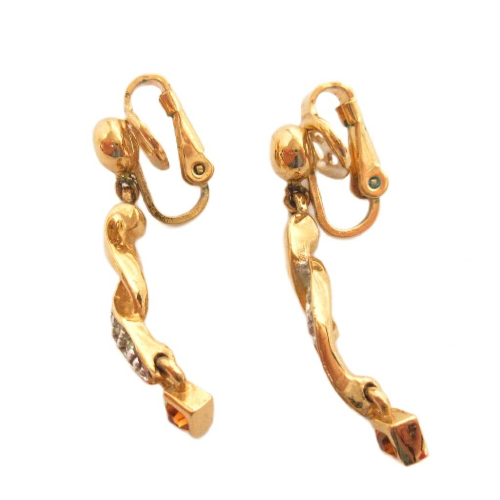 【中古】ニナリッチ NINA RICCI イヤリング カラーストーン アクセサリー ゴールドカラー ■GY99 レディース 【ベクトル 古着】 260528 2